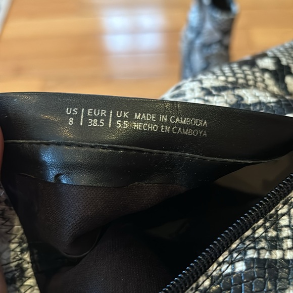 ALDO I SNAKE SKIN BOOT - Picture 4 of 4